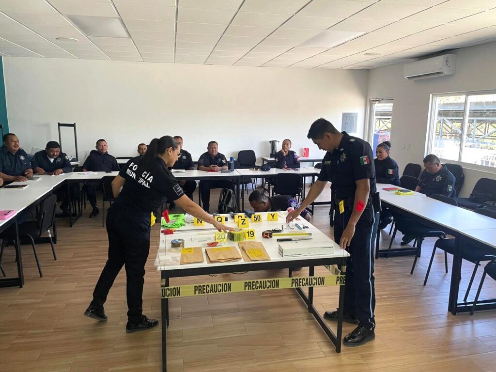 El curso impulsado por la SSPE refuerza la actuación legal de los elementos ante hechos delictivos, con enfoque en derechos humanos y servicio público.