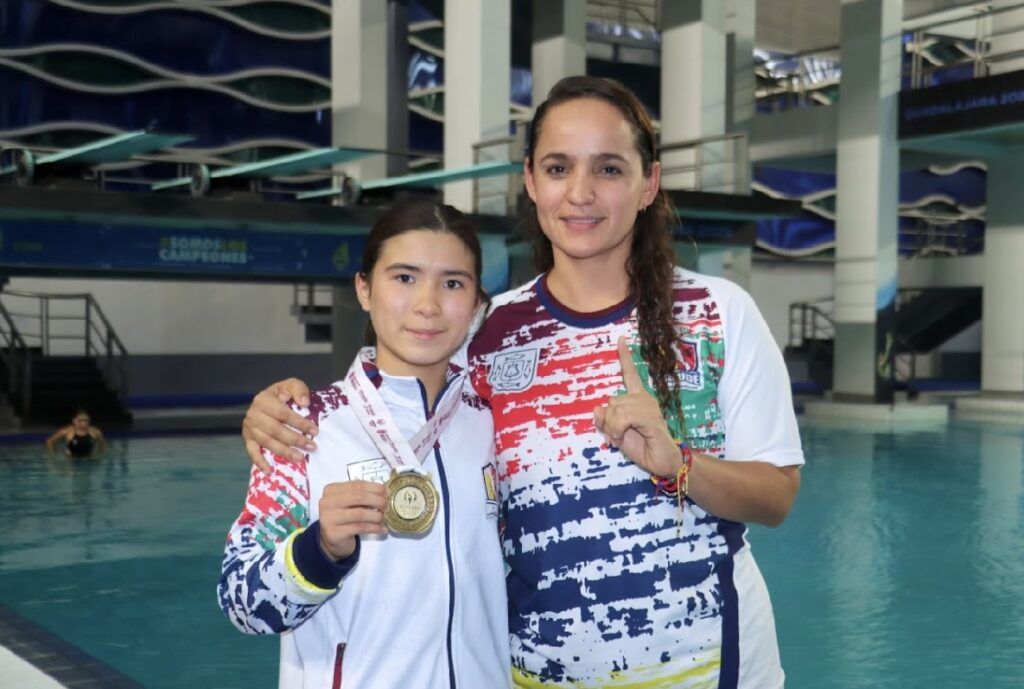 Con apenas 12 años, la joven sudcaliforniana se coronó campeona nacional en clavados durante la Olimpiada 2025.