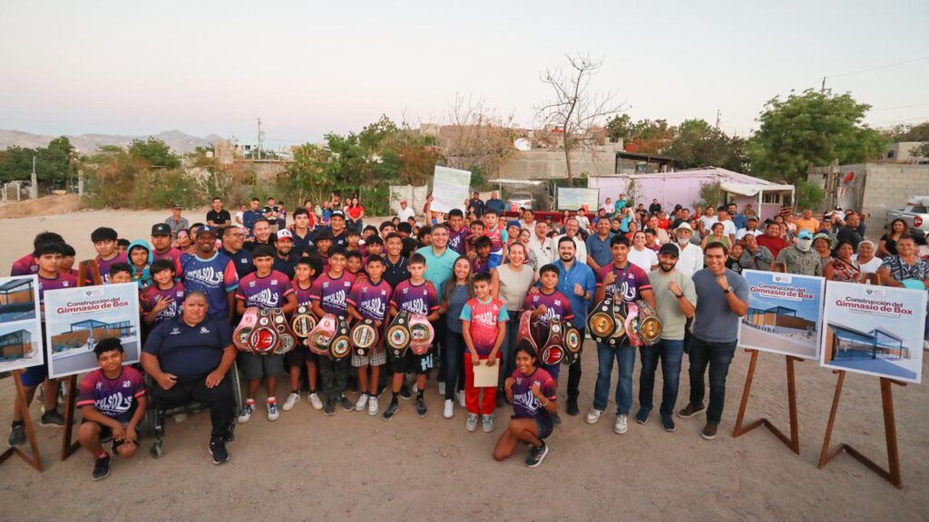 Presentan proyecto de gimnasio de box en Vista Hermosa y anuncia regularización de terrenos como parte de una estrategia integral para el bienestar comunitario.
