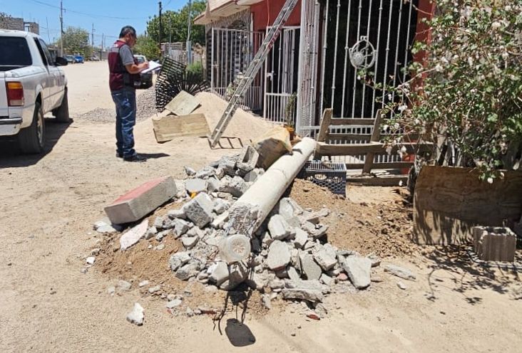 Autoridades municipales intensifican recorridos para sancionar a quienes bloquean el paso con desechos y materiales