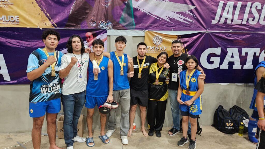 Con 30 oros, 11 platas y 15 bronces, atletas sudcalifornianos se consolidan como potencia nacional en Wushu Kung Fu