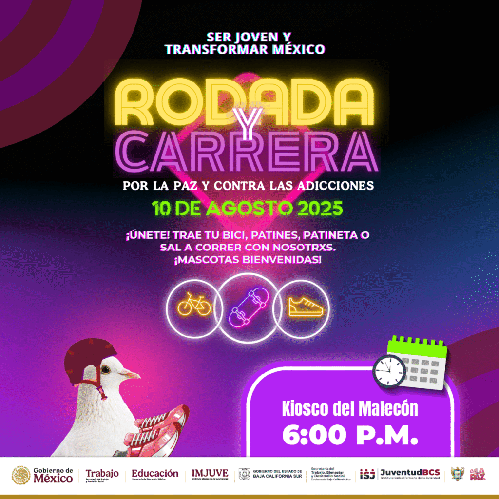 La cita es el domingo 10 de agosto a las 6:00 p.m., con un recorrido que une a adolescentes, jóvenes y familias en una jornada por la salud.