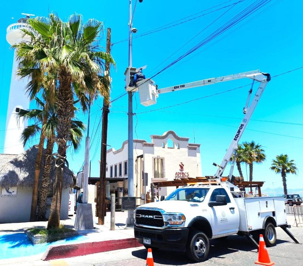 Con Loreto, ya operan 925 cámaras de vigilancia en todo Baja California Sur.
