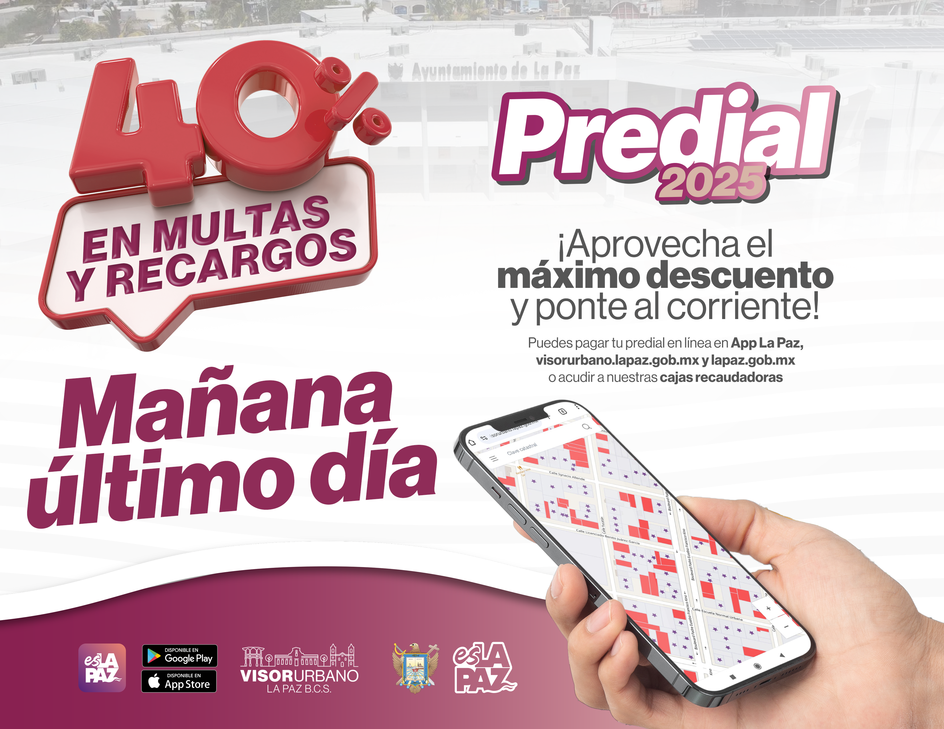 El Ayuntamiento ofrece la opción de realizar los pagos en línea, módulos presenciales y hasta kioscos multiservicios para facilitar tu trámite.