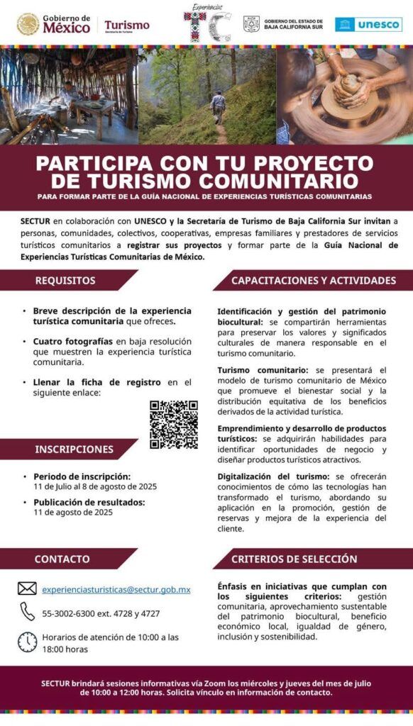 La convocatoria nacional cierra el 8 de agosto y brinda capacitaciones para fortalecer proyectos sostenibles e inclusivos.