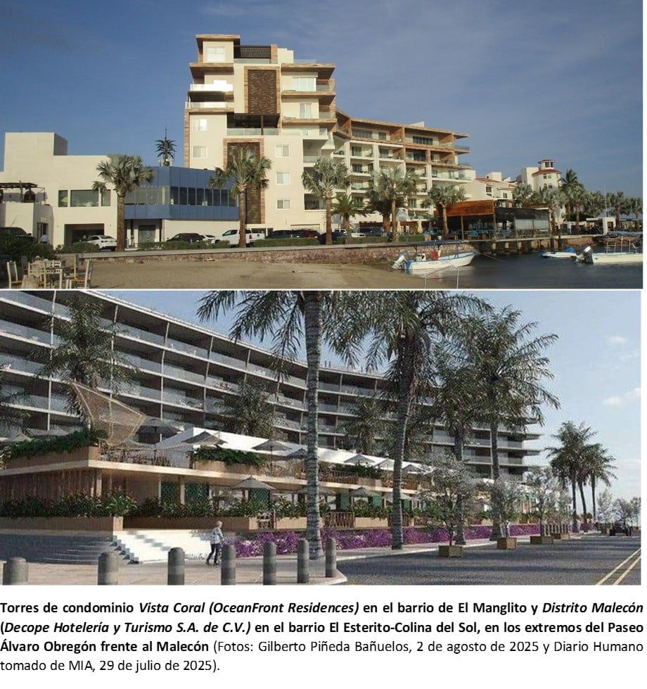 El megaproyecto inmobiliario Distrito Malecón, con aval oficial, duplicará el consumo de agua y las descargas de aguas negras en la zona de El Esterito, acelerando el desplazamiento silencioso de sus pobladores.