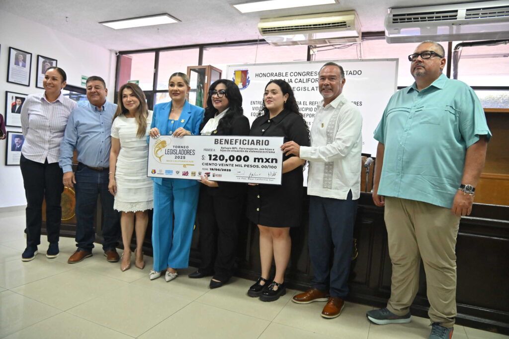 Con recursos del torneo de pesca Copa Legisladores se destinaron 120 mil pesos al Instituto Municipal de las Mujeres y 100 mil pesos al plantel educativo para adquisición de equipo de buceo.
