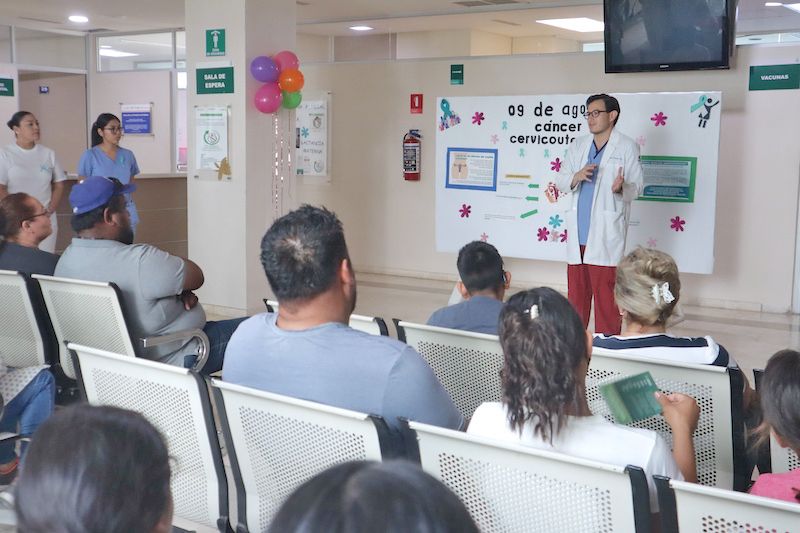 Durante agosto, la Secretaría de Salud refuerza jornadas de citología y detección de VPH para diagnosticar a tiempo el cáncer cervicouterino.