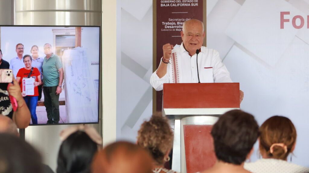 El gobernador reiteró que el autoempleo es parte esencial de la transformación social que impulsa la Cuarta Transformación en Baja California Sur.