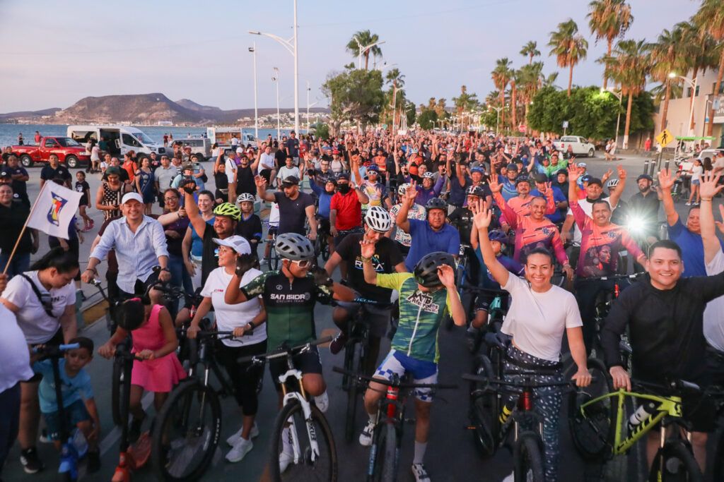 Con música, deporte y convivencia, la primera edición de la Rodada por la paz buscó promover hábitos saludables y prevenir las adicciones en la comunidad.