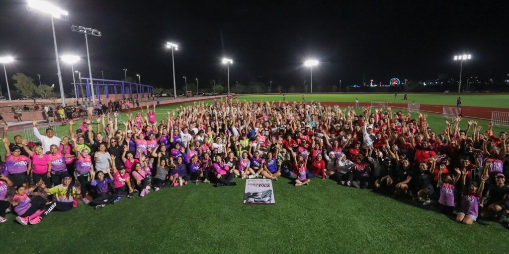 El “Zumbatón” reunió a más de 500 personas en una jornada de activación física y convivencia comunitaria.