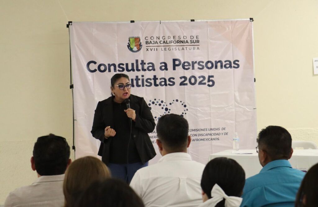 En Ciudad Constitución, municipio de Comondú se llevó a cabo la etapa informativa de la Consulta de la Ley de Personas Autistas de Baja California Sur.