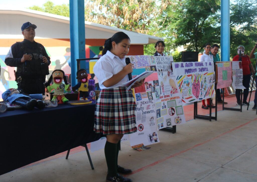 Docentes de primaria y secundaria activan murales conferencias y actividades artísticas para prevenir y atender la violencia en entornos escolares