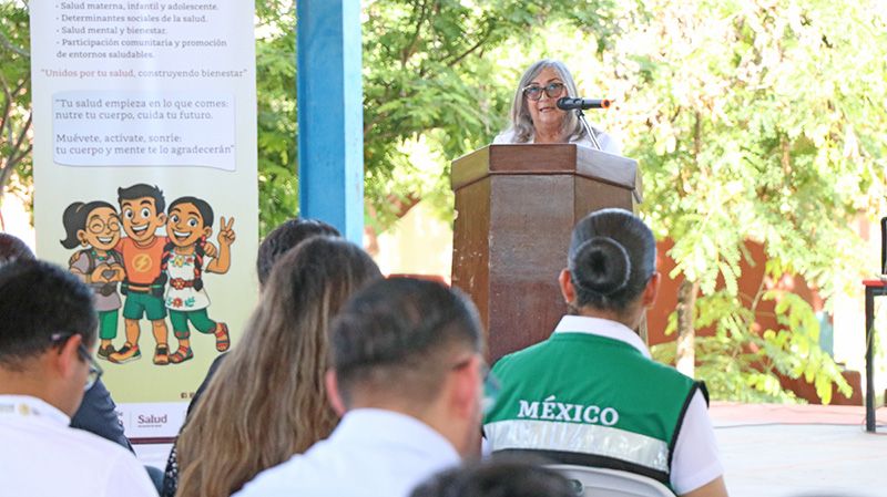La Secretaría de Salud impulsa hábitos de vida saludable pruebas rápidas y actividades comunitarias bajo el lema Unidos por tu salud construyendo bienestar