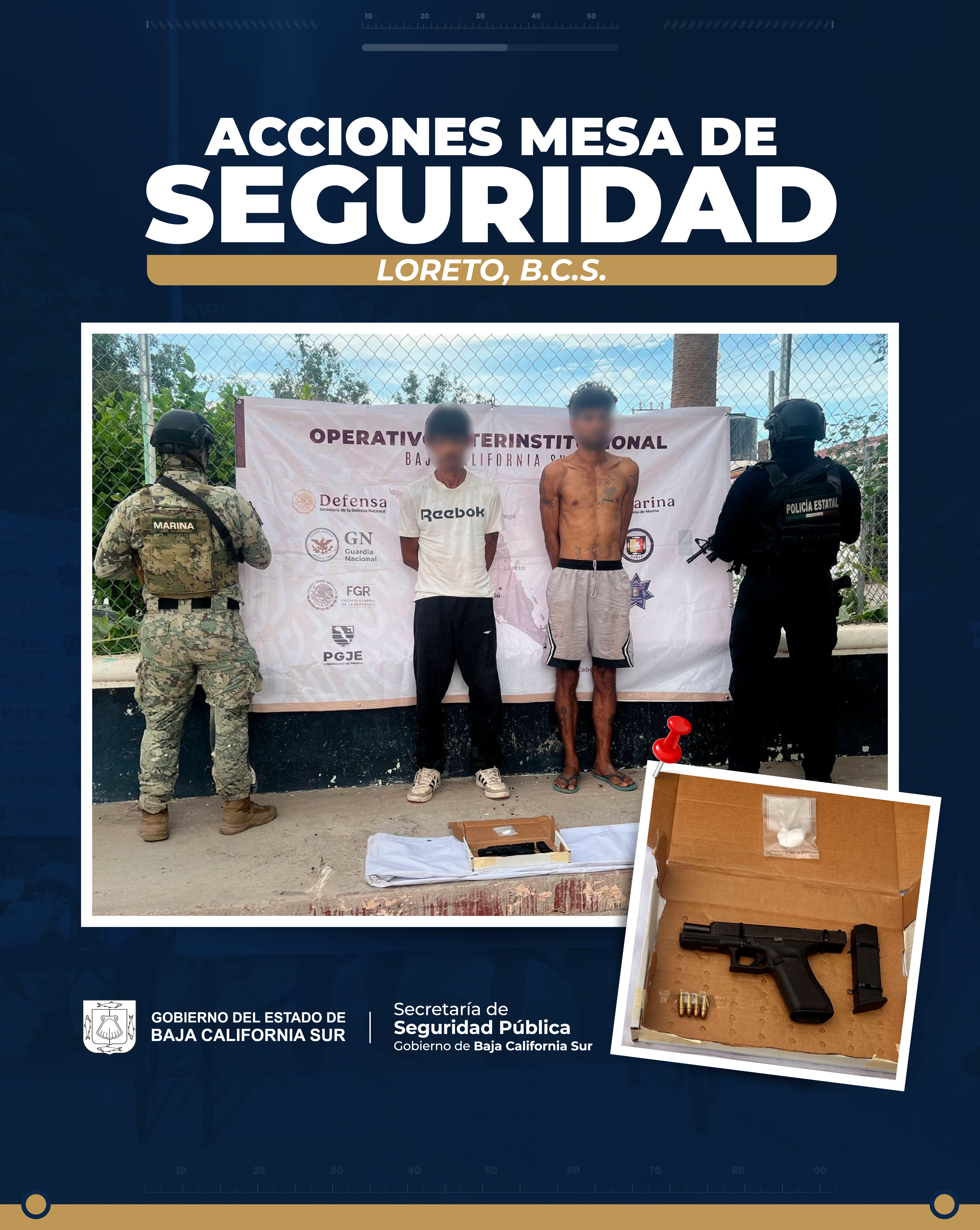 Jesús “N” y Jesús Ramón “N” fueron puestos a disposición; continuarán las investigaciones para deslindar responsabilidades.