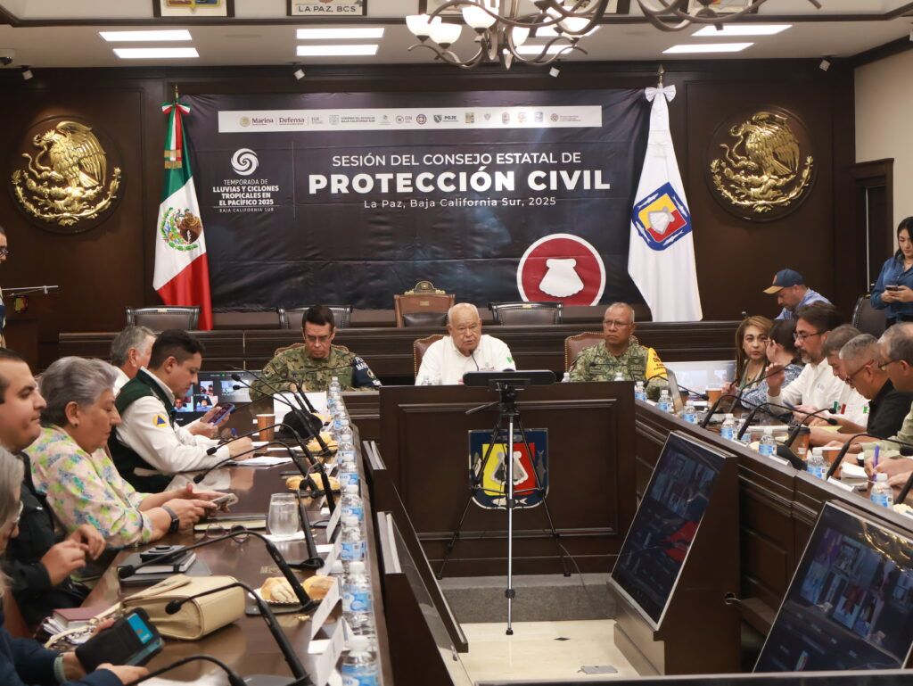 Reportan lluvias ligeras en Comondú, Loreto y Mulegé; piden no cruzar arroyos ni zonas anegadas.