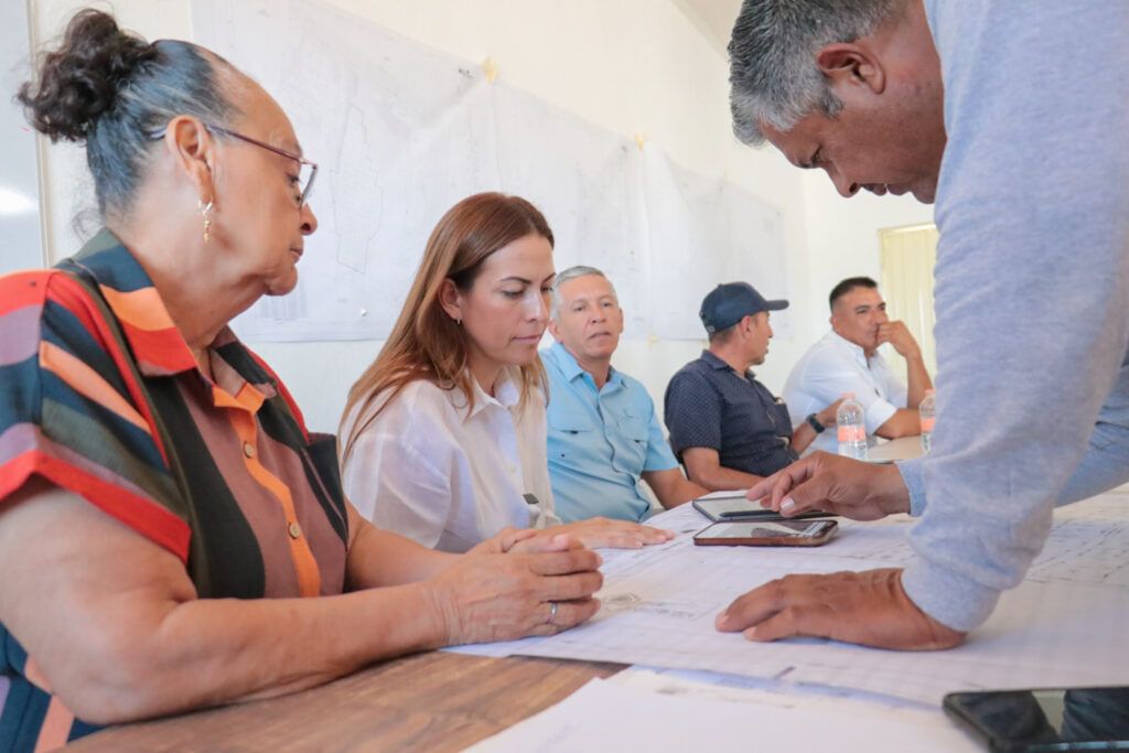 Milena Quiroga acordó con el ejido una planta de tratamiento de sistema cerrado que podría iniciar a fines de 2025 o principios de 2026 y un relleno para manejo adecuado de residuos.