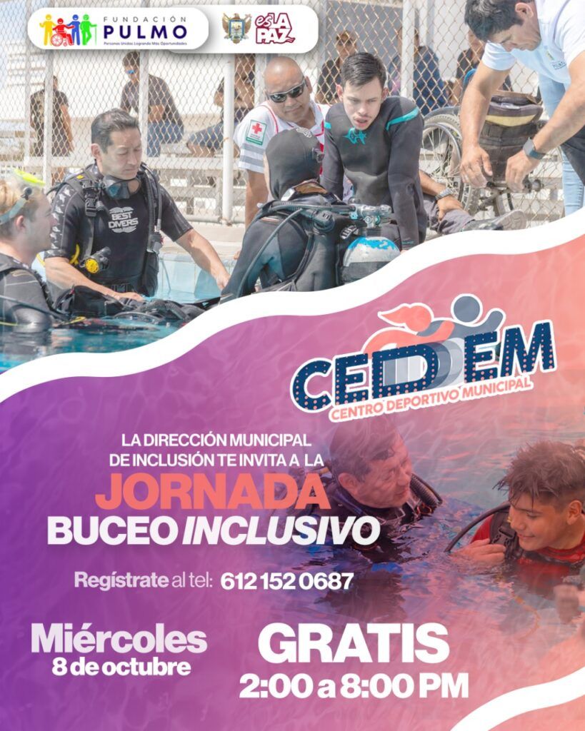 La 4.ª edición será el miércoles 8 de octubre, en el CEDEM Guillermo “Memo” Ayón, de 14:00 a 20:00 h; inscripción presencial (1 de octubre, Marcha por la Inclusión) o al 612 152 0687.