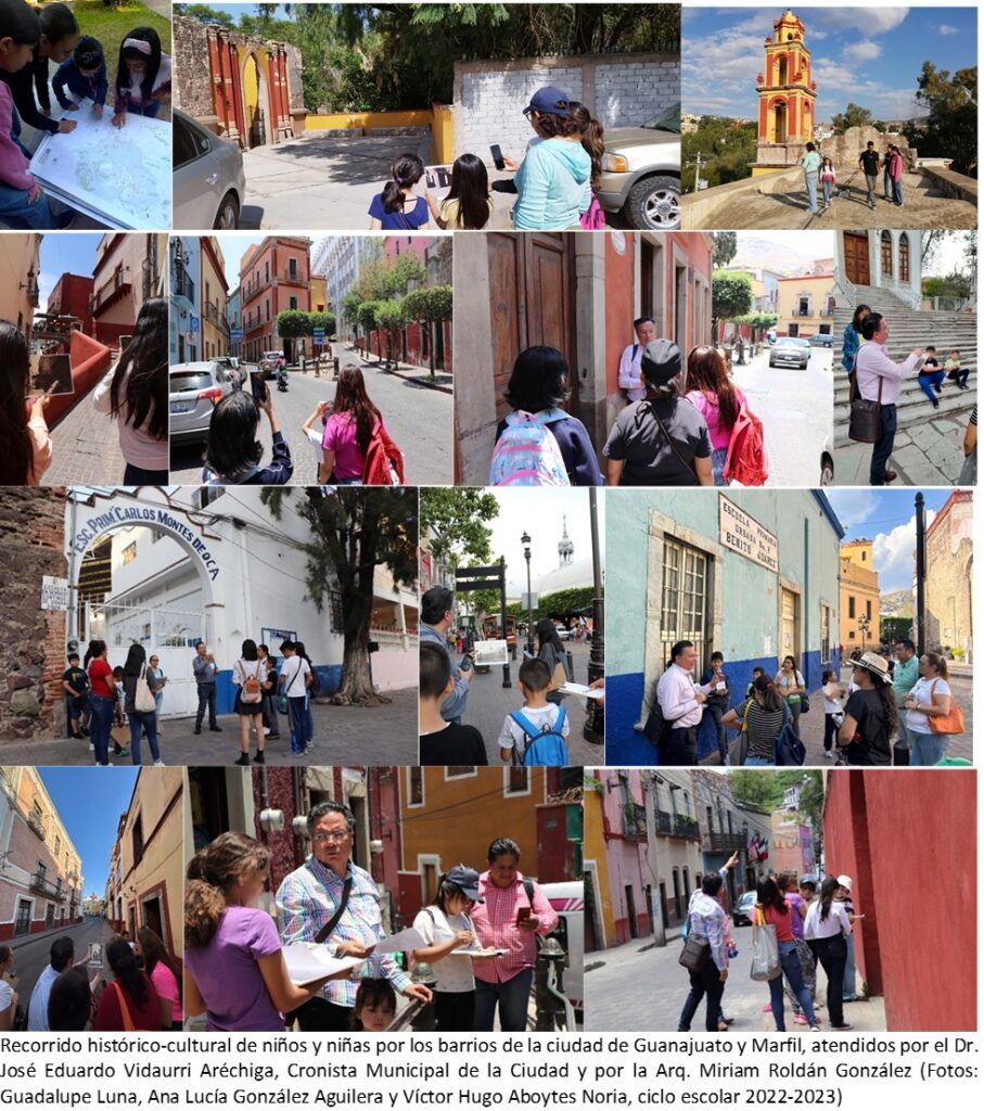 Miradas de las infancias al patrimonio cultural de los barrios de Guanajuato (antes y ahora)