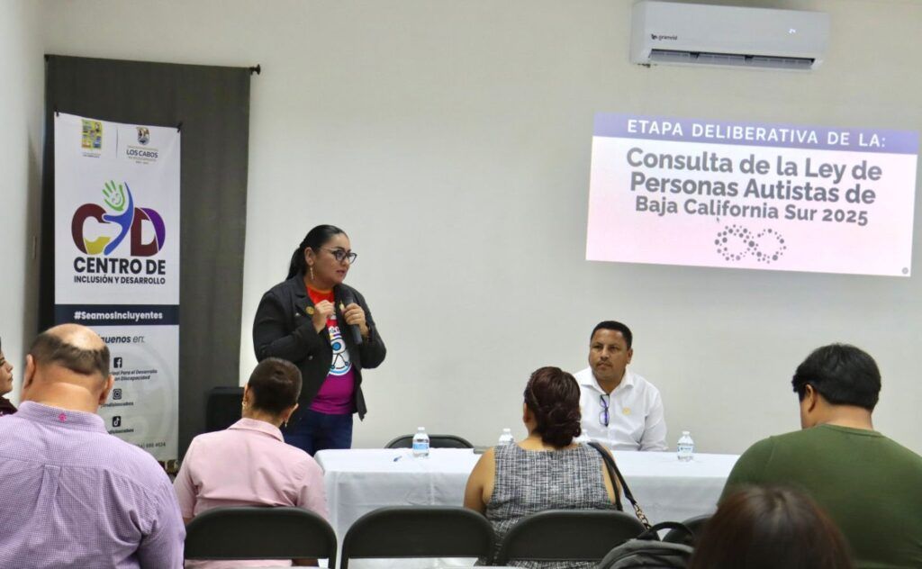 Bajo el liderazgo de las comisiones unidas, se escuchó a personas autistas, sus familias y especialistas; las mesas continuarán mañana en San José del Cabo.