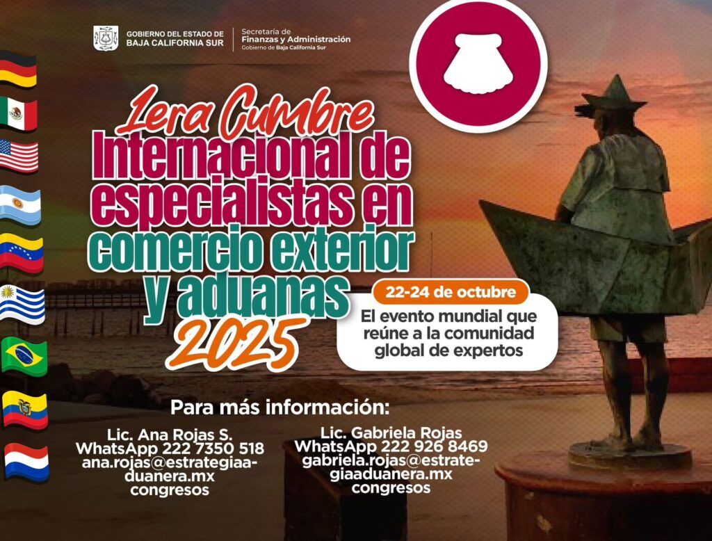 Especialistas internacionales en aduanas y comercio exterior analizarán tendencias y retos para la toma de decisiones públicas y privadas.