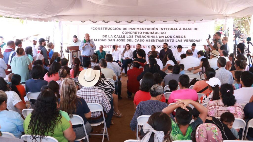 Con inversión de $13.6 millones, Estado y Municipio inician obras en la calle Los Tabachines: concreto hidráulico, agua potable, alumbrado LED y accesibilidad.