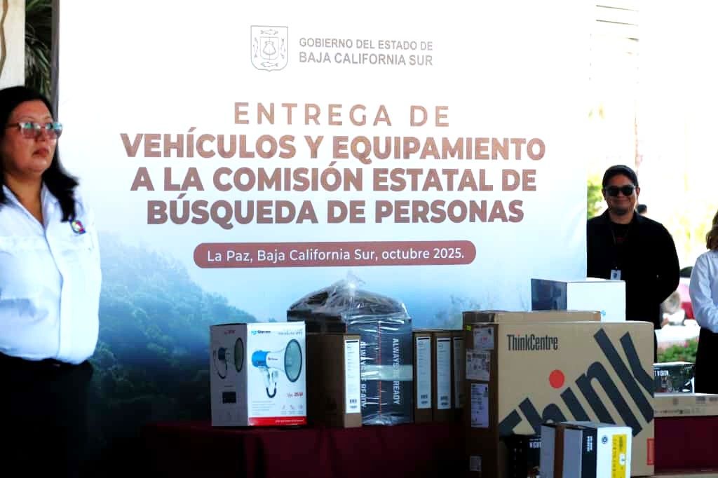 La Comisión Estatal de Búsqueda incorpora equipo táctico y de cómputo y consolida coordinación con la PGJE para análisis e identificación forense.