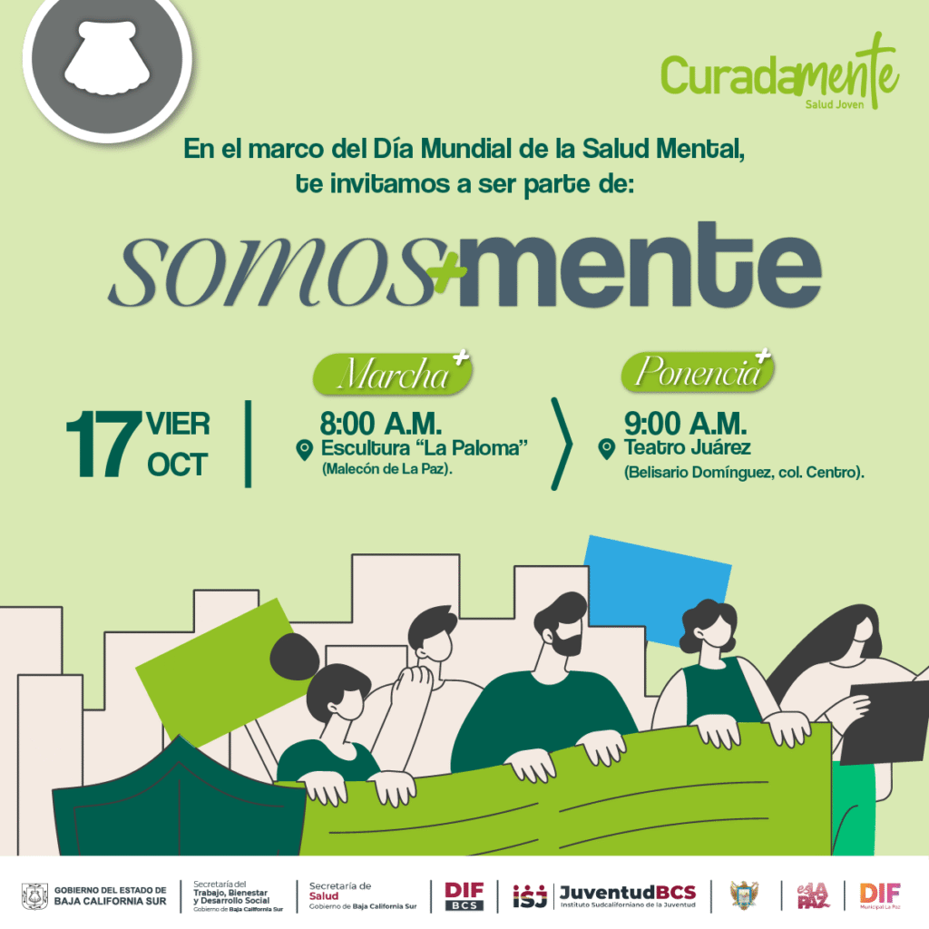 ISJUVENTUD y Juventud La Paz realizan la jornada “Somos + Mentes” por la salud mental de las juventudes