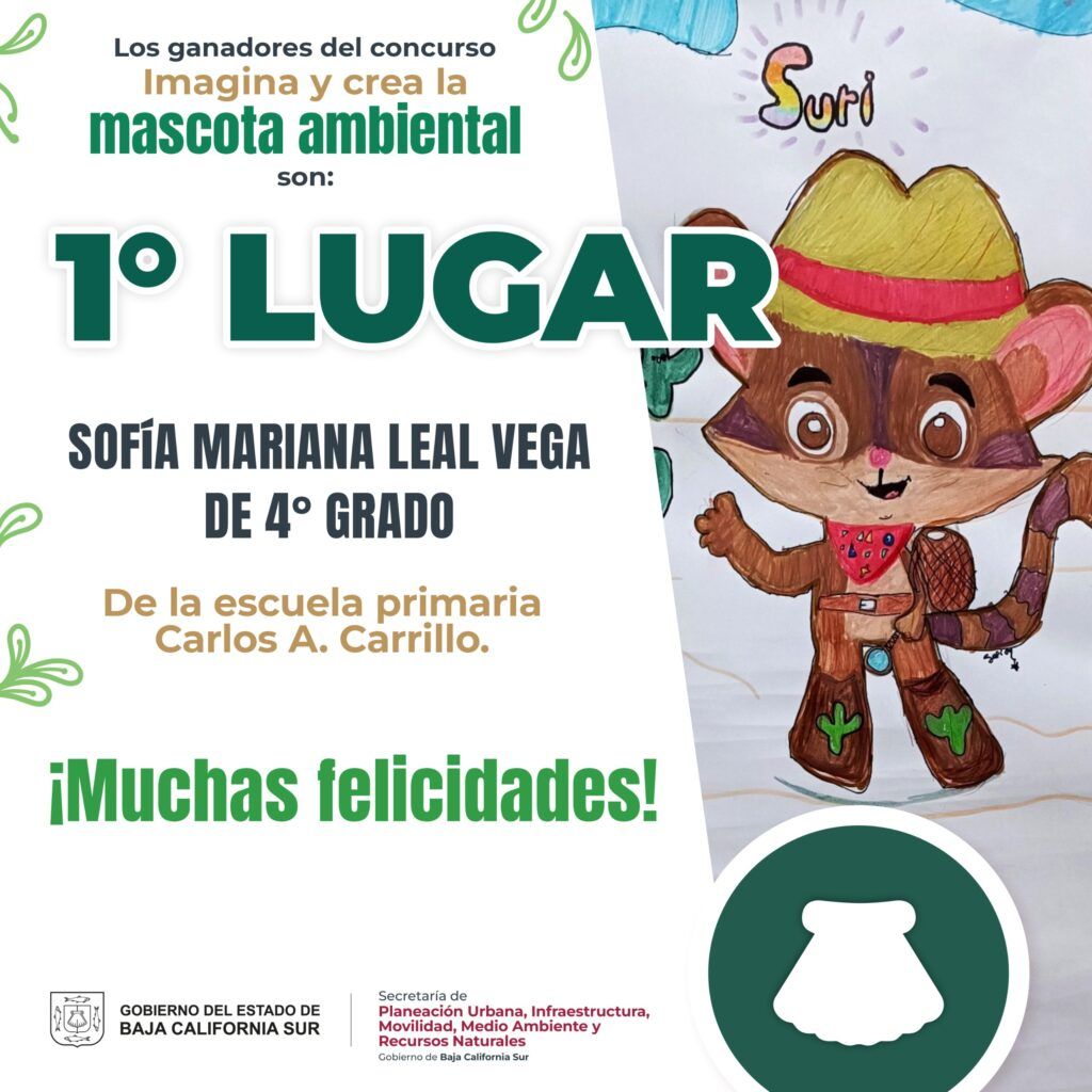 “Imagina y crea la mascota ambiental” impulsa creatividad y educación ambiental en primarias; el jurado avaló la transparencia del proceso.