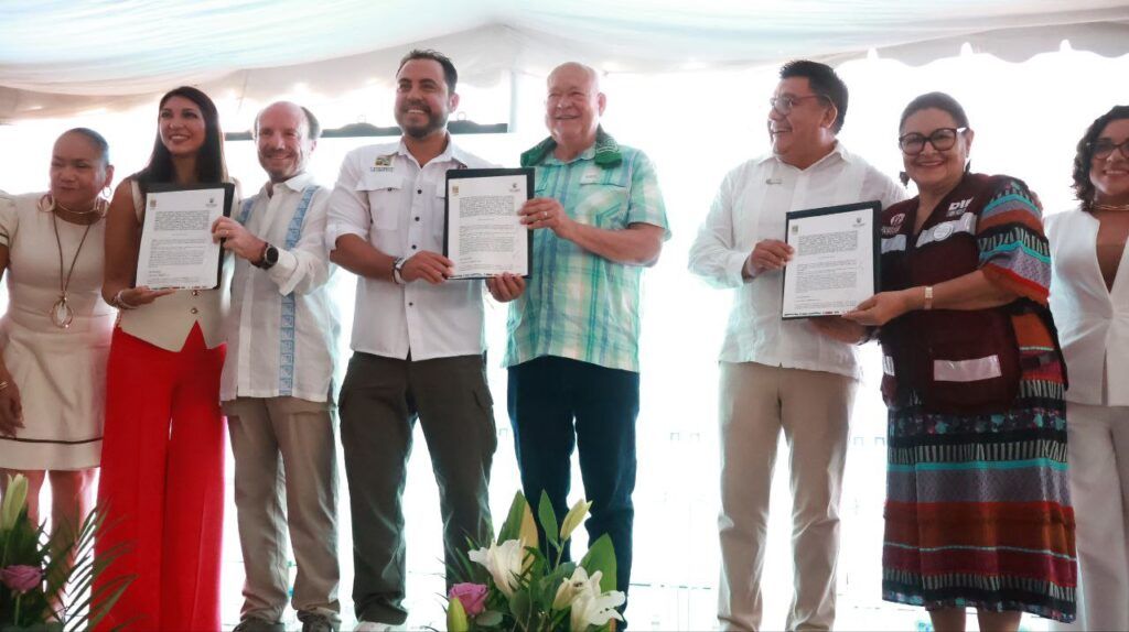 El gobernador Víctor Castro encabezó la alianza entre el Gobierno de Los Cabos y la Fundación Brisas para ofrecer atención y protección a niñas y niños en situación vulnerable.