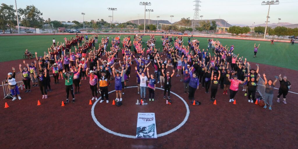 Zumbanda convoca a mujeres, hombres, niñas, niños y adolescentes en el marco de las Jornadas por La Paz