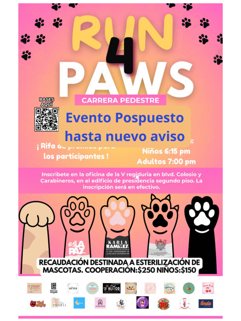  La decisión se tomó como medida preventiva ante las condiciones meteorológicas de lluvia que se pronostican para la fecha del evento.