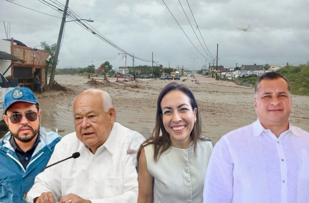 Daños en vialidades; sin reportes graves; las autoridades ajustan protocolos y piden corresponsabilidad: evitar playas, cauces y maniobras de riesgo.