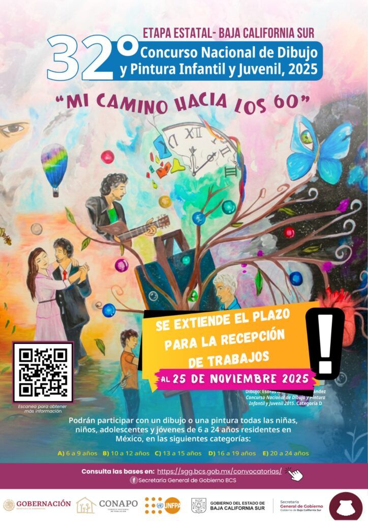 La etapa estatal del concurso “Mi camino hacia los 60” busca sumar más talento sudcaliforniano de 6 a 24 años.