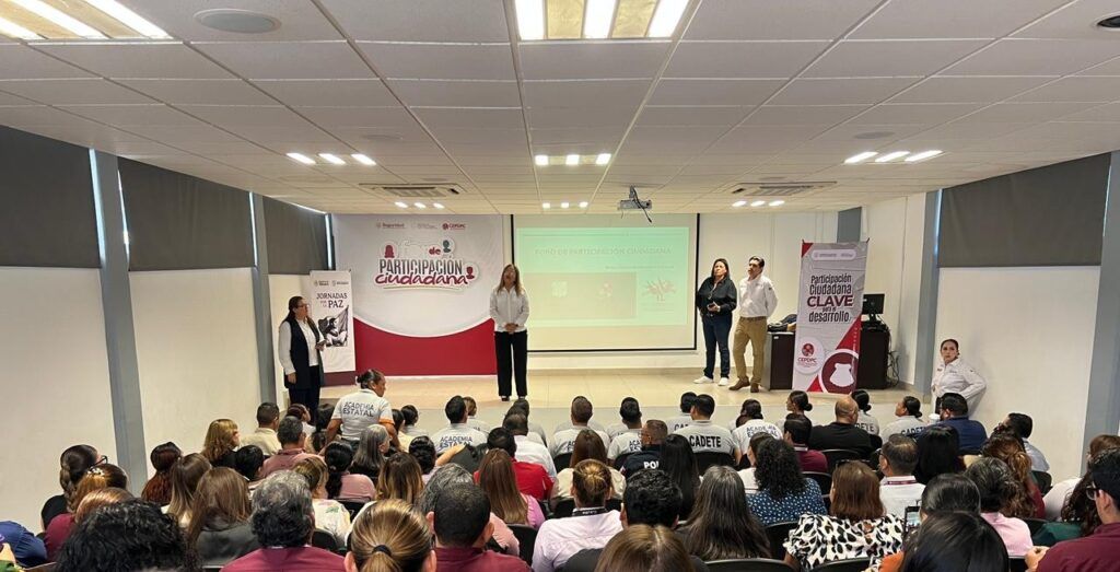 El Centro Estatal de Prevención impulsa proyectos comunitarios, diálogo y cultura de prevención.