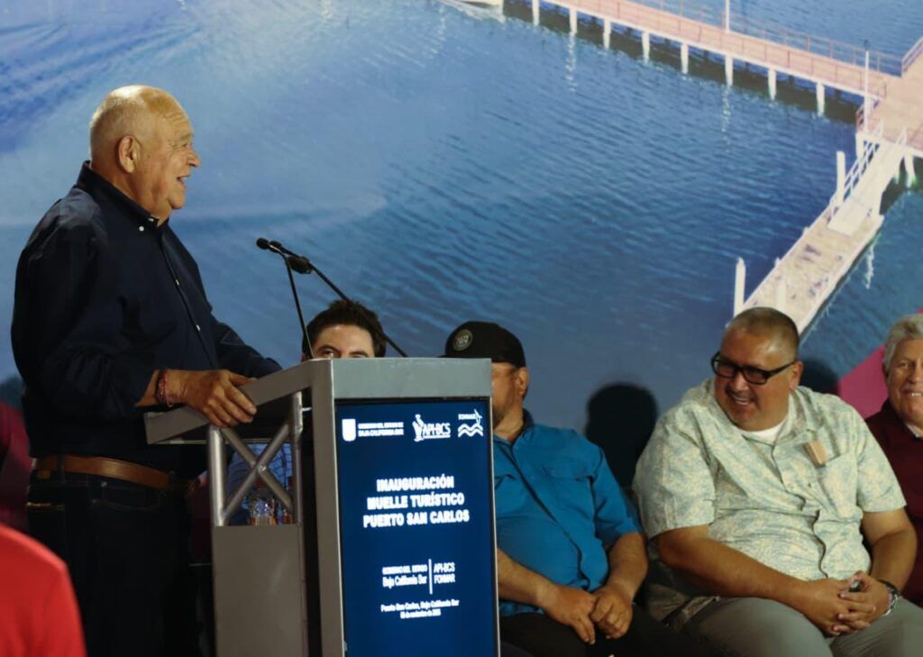 El gobernador Víctor Castro entregó la obra que mejora la operación de embarcaciones pesqueras y turísticas, y destacó el trabajo conjunto entre Gobierno del Estado, API, FONMAR, SEMAR y la comunidad local.