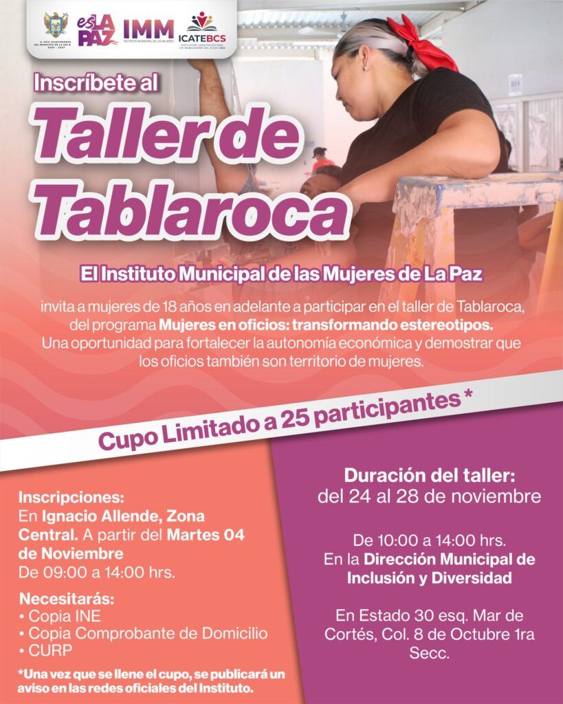 El programa “Mujeres en oficios” busca impulsar autonomía económica y romper estereotipos laborales.