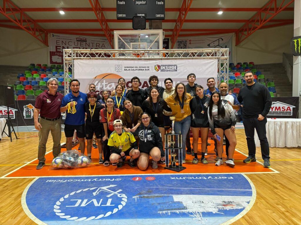 1,750 estudiantes y 25 planteles compitieron en voleibol de sala, básquetbol y fútbol durante la cuarta edición de la Copa Gobernador