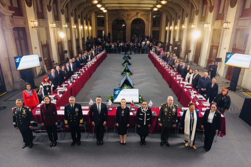 Víctor Castro participó en la 52ª Sesión del Consejo Nacional de Seguridad Pública y la 8ª del Consejo Nacional de Protección Civil, encabezadas por Claudia Sheinbaum