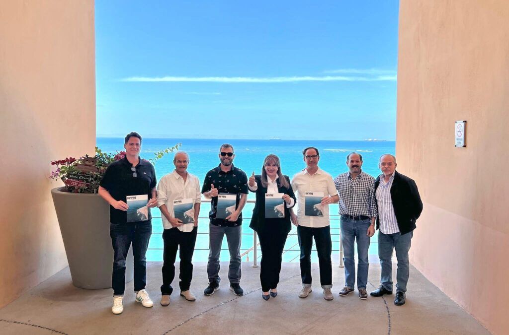 La secretaria de Turismo y Economía se reunió con representantes de la World Surf League para asegurar la permanencia del Cerritos Surf Open y avanzar en la planeación de su tercera edición
