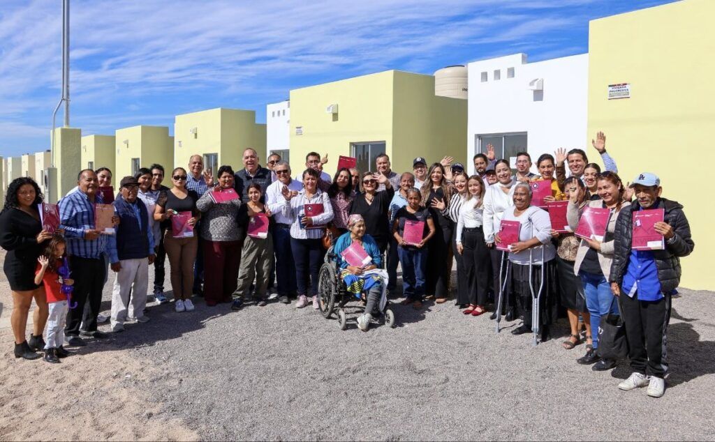 Entregan 29 acciones de vivienda progresiva en la colonia La Pasión como parte de la política de bienestar social del Gobierno del Estado