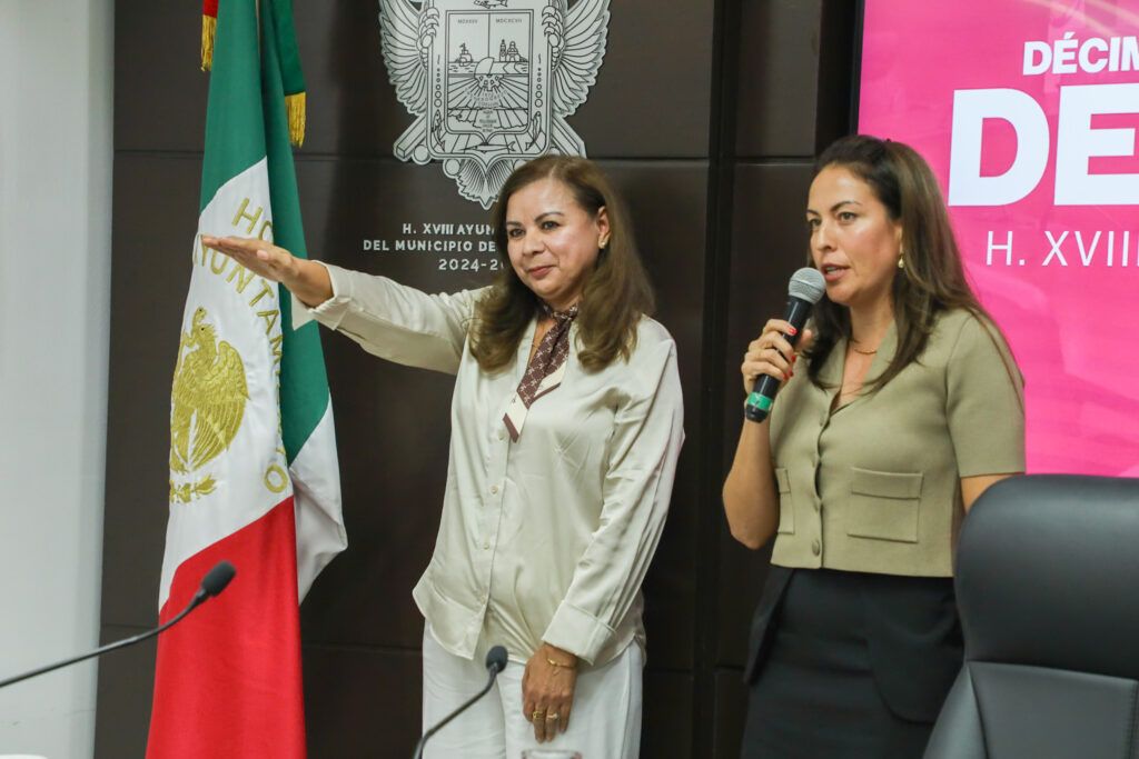la alcaldesa Milena Quiroga tomó protesta a la nueva directora general y refrendó el respaldo del equipo municipal para fortalecer la movilidad y la seguridad de peatones y conductores