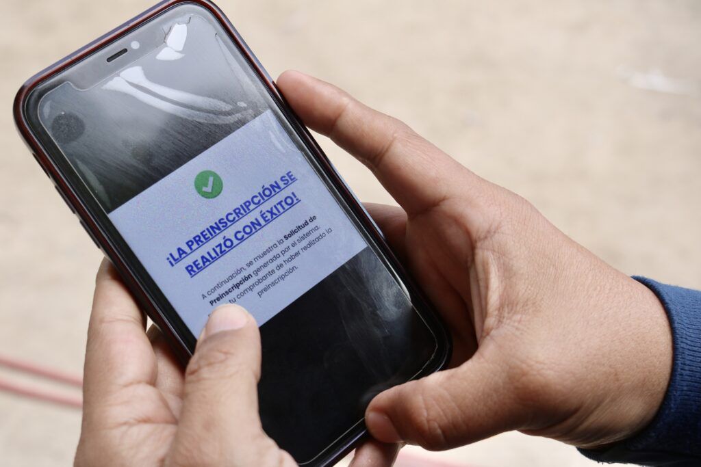 La alta demanda inicial redujo la velocidad del sistema, pero ya se superaron los imprevistos y el trámite de preinscripción avanza con normalidad.