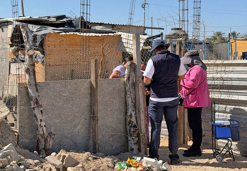 Salud estatal intensifica búsqueda de probables casos y realiza barrido de vacunación en la colonia donde residen los pacientes