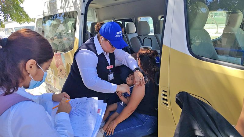 La Secretaría de Salud informó que los pacientes no cuentan con antecedente de vacuna y ratificó circulación comunitaria del virus en la zona