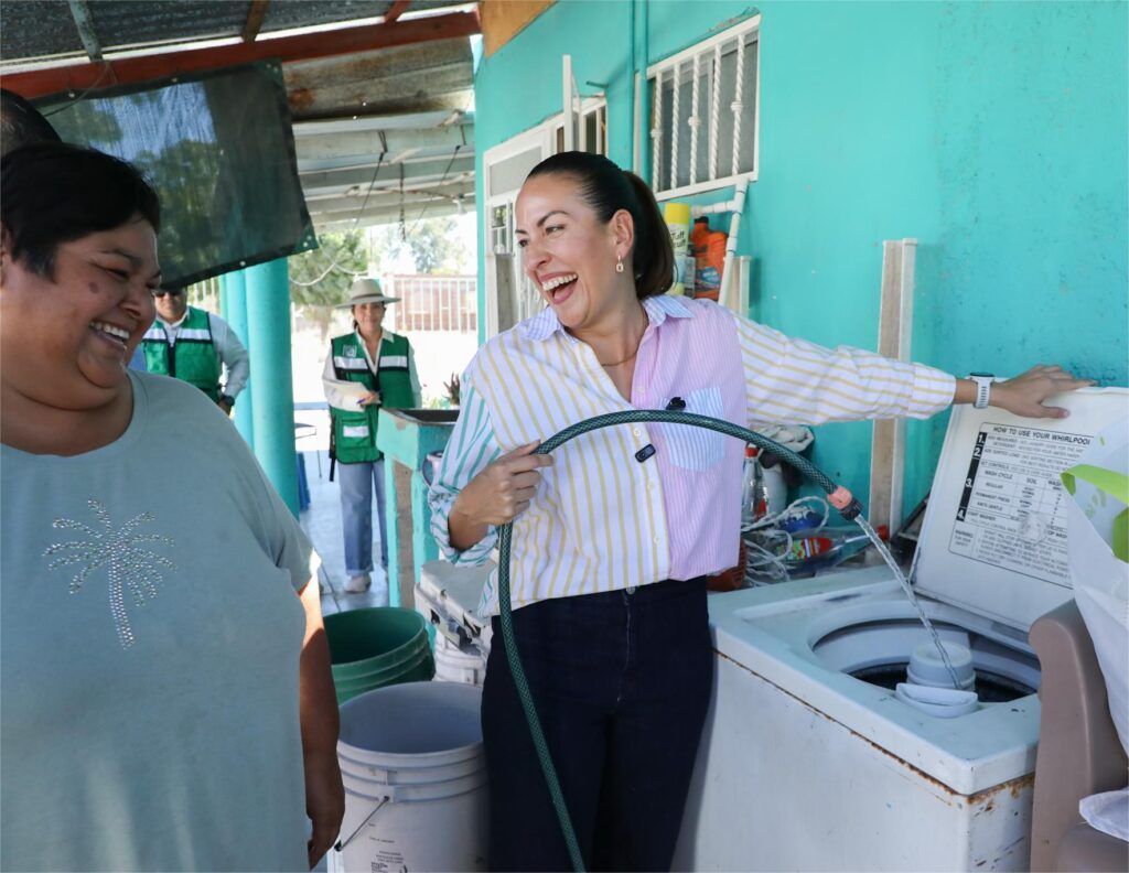 Con la potabilizadora de La Buena Mujer en operación, vecinos reportan mayor presión; el objetivo es aumentar días con la presa El Novillo