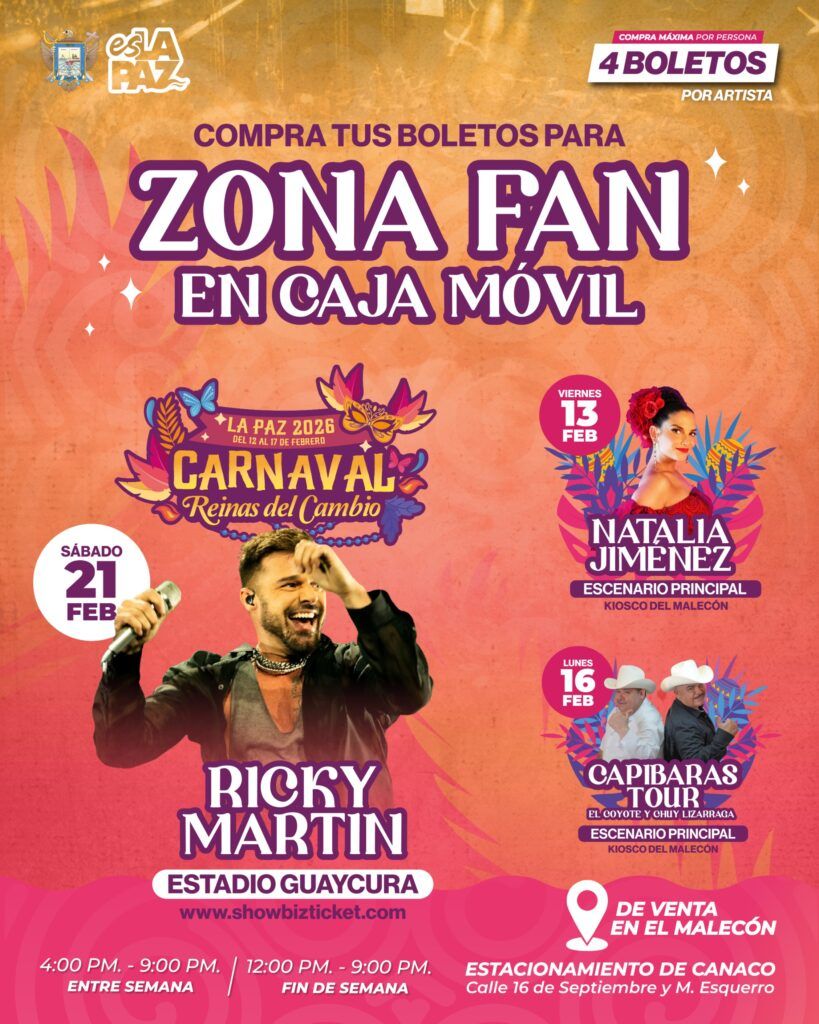 Aunque los conciertos del Malecón son gratuitos, la Zona Fan ofrece un área cerrada frente al escenario con asientos, acceso a sanitarios y disponibilidad de bebidas y snacks