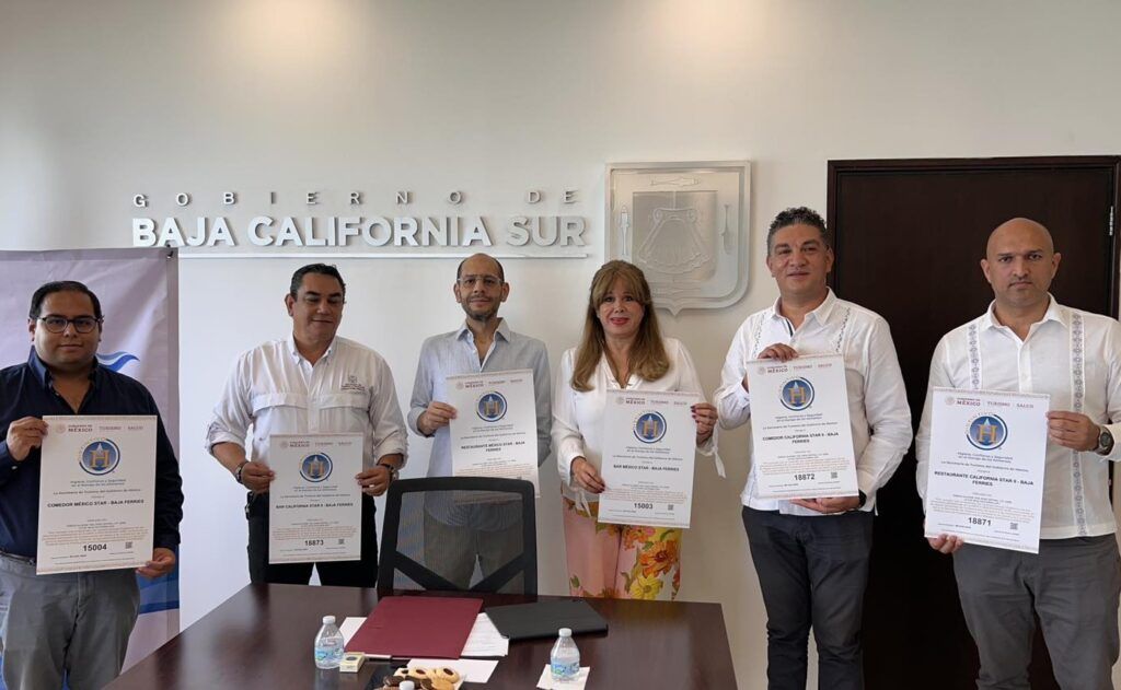 Los distintivos fortalecen la higiene, profesionalización y confianza de visitantes en destinos como Los Cabos, La Paz y Loreto.
