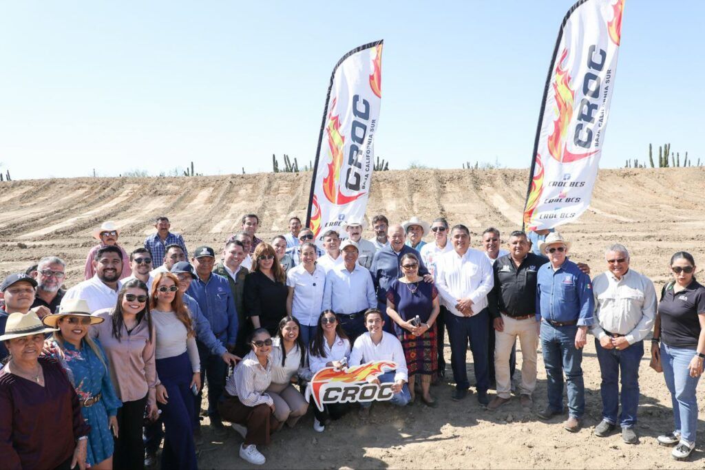 La obra en El Carrizal, La Paz, supera los 200 metros y busca beneficiar consumo familiar, agricultura y ganadería; forma parte de 40 acciones hídricas en el estado