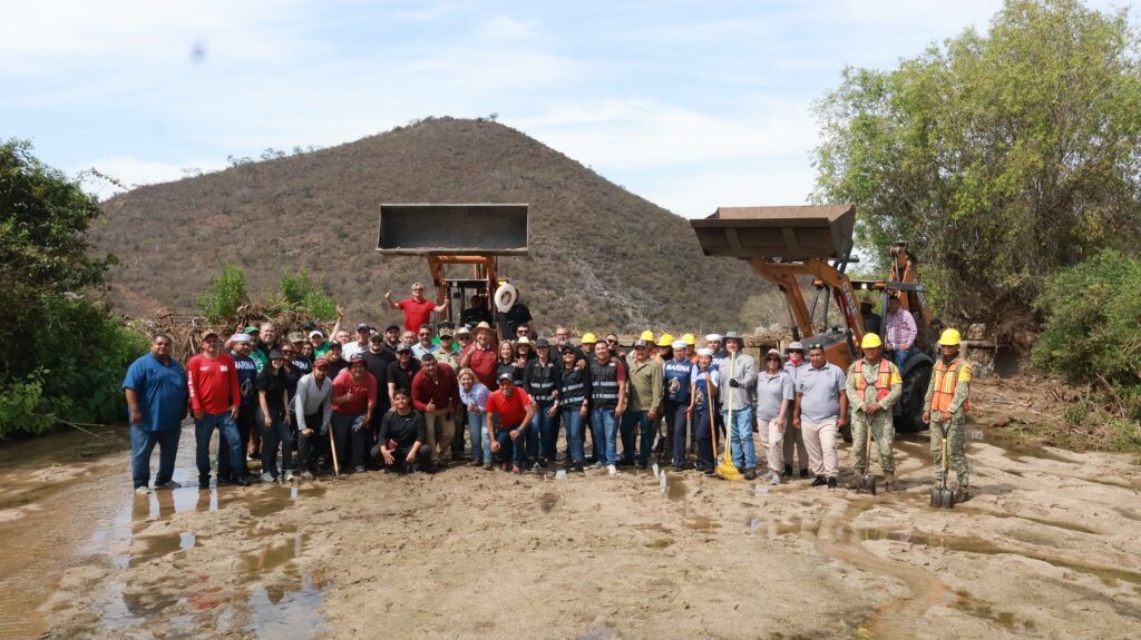Acciones de desazolve mejorarán captación de agua y beneficiarán a familias rurales